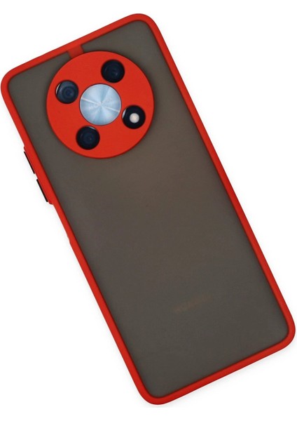 Huawei Nova Y90 Kılıf Montreal Silikon Kapak - Kırmızı - ASOY8251-3834 modelleri