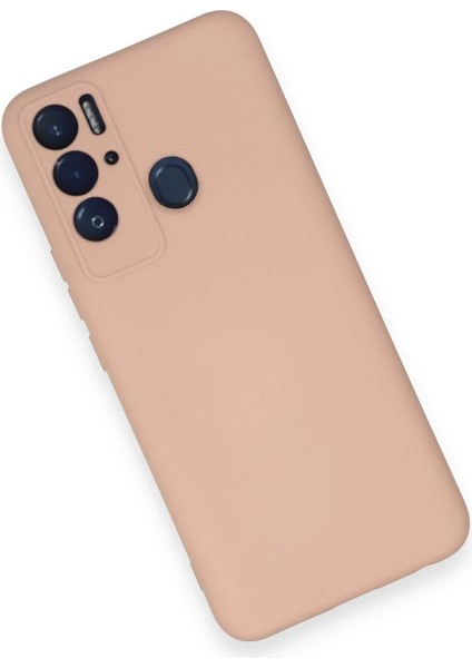 Tecno Pova Neo Kılıf Nano Içi Kadife Silikon - Pudra - ASOY8508-4358 modelleri