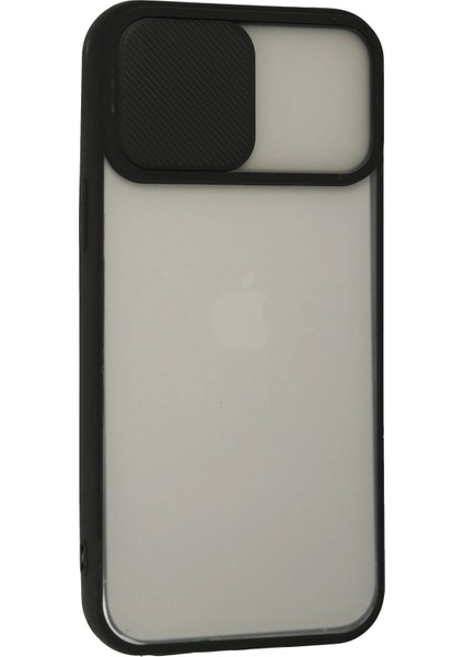 iPhone 13 Pro Max Kılıf Palm Buzlu Kamera Sürgülü Silikon - Siyah - ASOY9250-7027 fiyatları