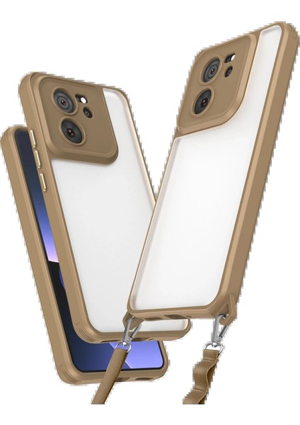 Xiaomi Mi 13T Pro Kılıf Penta Silikon Kılıf - Çöl Titanyum - ASOY7093-3217