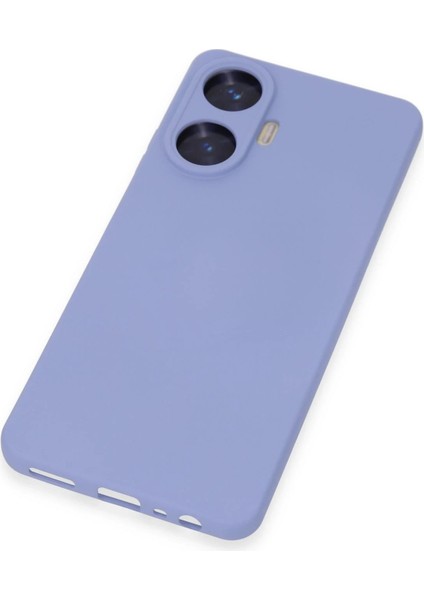 Realme C55 Kılıf Nano Içi Kadife Silikon - Lila - ASOY1279-3154 fiyatları