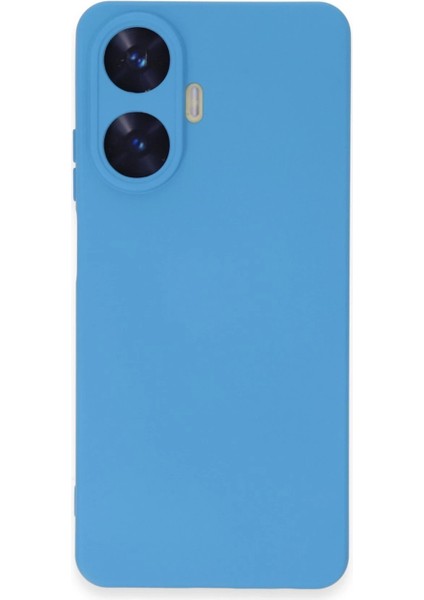 Realme C55 Kılıf Nano Içi Kadife Silikon - Mavi - ASOY5450-9226 fırsatları