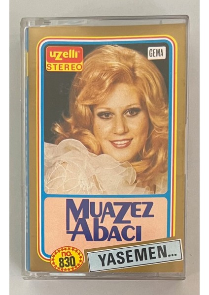 Muazzez Abacı Yasemen Uzelli 830 Alman Baskı Kaset (Orjnal Dönem Alman Baskı Kaset)