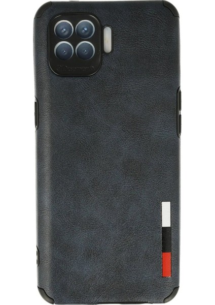 Oppo Reno 4 Lite Kılıf Loop Deri Silikon - Lacivert - ASOY4728-8496
