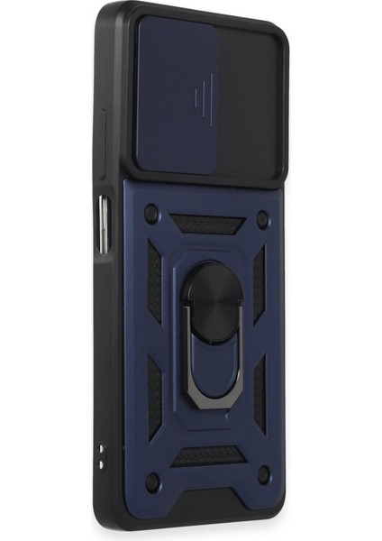 Xiaomi Redmi Note 12 Pro 5g Kılıf Pars Lens Yüzüklü Silikon - Lacivert - ASOY4554-8418 modelleri