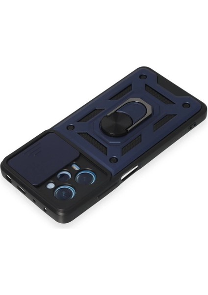 Xiaomi Redmi Note 12 Pro 5g Kılıf Pars Lens Yüzüklü Silikon - Lacivert - ASOY4554-8418 fırsatları
