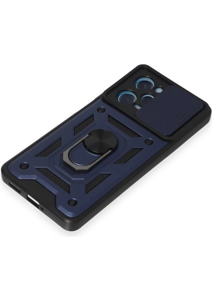 Xiaomi Redmi Note 12 Pro 5g Kılıf Pars Lens Yüzüklü Silikon - Lacivert - ASOY4554-8418 indirimleri