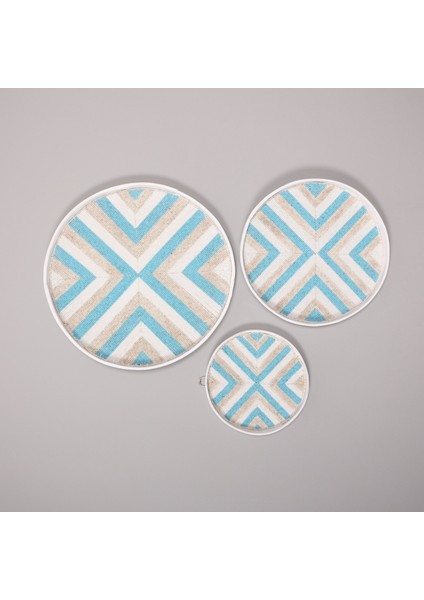 Mylamp Anadolu Boncuklu Bambu Duvar Dekoru 3 Lü Set fiyatları