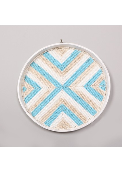 Mylamp Anadolu Boncuklu Bambu Duvar Dekoru &tepsi 25 cm fırsatları