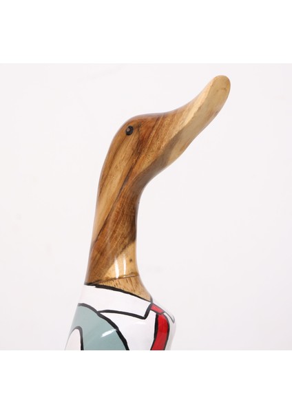 Mylamp Öğrenci Ördek El Oyması Teak Gövde 41X17X13 cm fırsatları