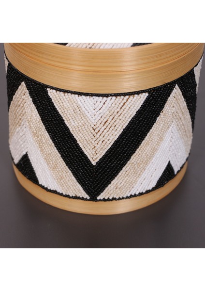Mylamp Bali Boncuklu Bambu Saklama Kutusu L 20X20 cm indirimleri