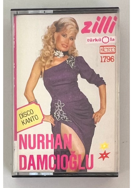 Nurhan Damcıoğlu Disco Kanto Zilli Türküola 1796 Alman Baskı Kaset (Orijinal Dönem Alman Baskı)