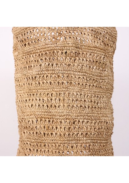 Mylamp Selanik Örme Doğal Rafya 40X48 cm Aydınlatma indirimleri