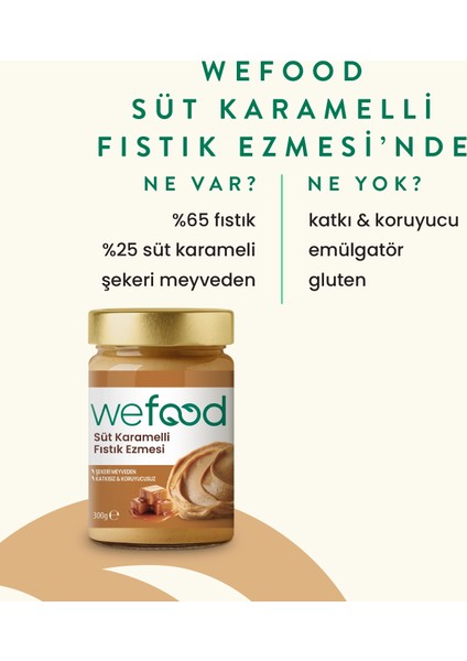 Süt Karamelli Fıstık Ezmesi 300 gr fırsatları