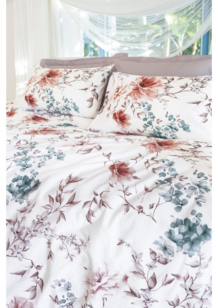 % 100 Pamuk Creaforce Çift Kişilik Nevresim Takımı Rosalında Sabre (Havlu Hediyeli ) fırsatları