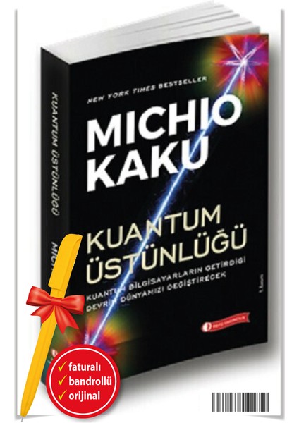 Alfa Kalem+ Kuantum Üstünlüğü (Michio Kaku) Yeni - Bilim Odtü Geliştirme Kitap