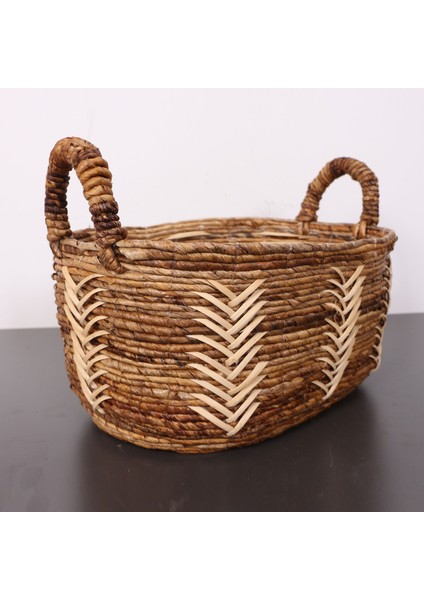 Mylamp Dalyan Doğal Abaka 42X32X28 cm Oval Çamaşır ve Saklama Sepeti fiyatları