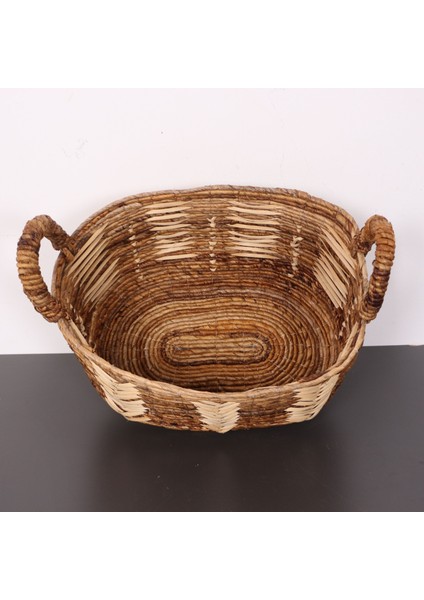 Mylamp Dalyan Doğal Abaka 42X32X28 cm Oval Çamaşır ve Saklama Sepeti fırsatları