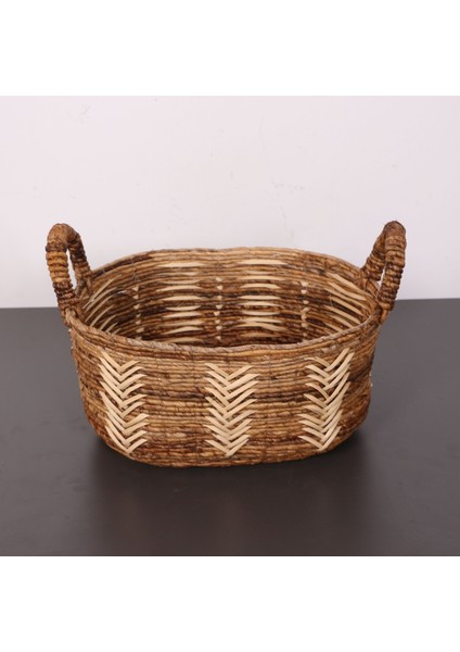 Mylamp Dalyan Doğal Abaka 42X32X28 cm Oval Çamaşır ve Saklama Sepeti indirimleri