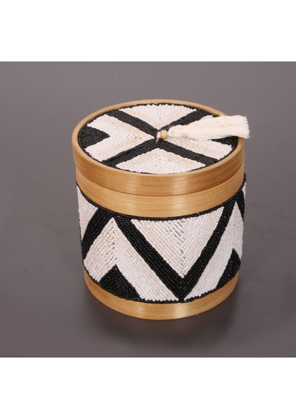 Mylamp Bali Boncuklu Bambu Saklama Kutusu M 17X17 cm fiyatları