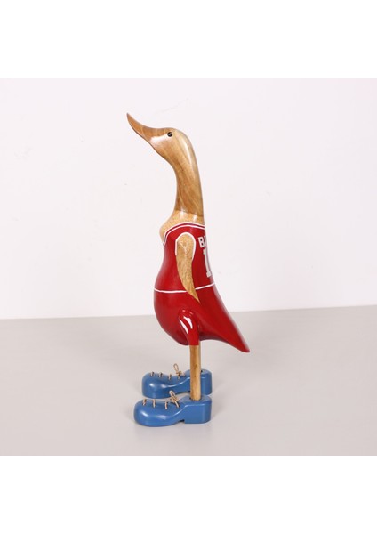 Mylamp Basketçi Ördek El Oyması Teak Gövde 41X17X13 cm fırsatları