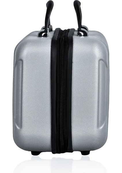 Class Model Gri Renk Abs Makyaj Çantası El Valizi fırsatları