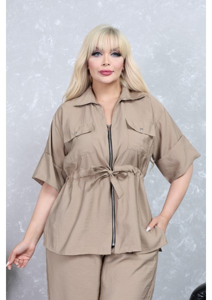 Kadın Modal Kumaş 2li Takım Elbise