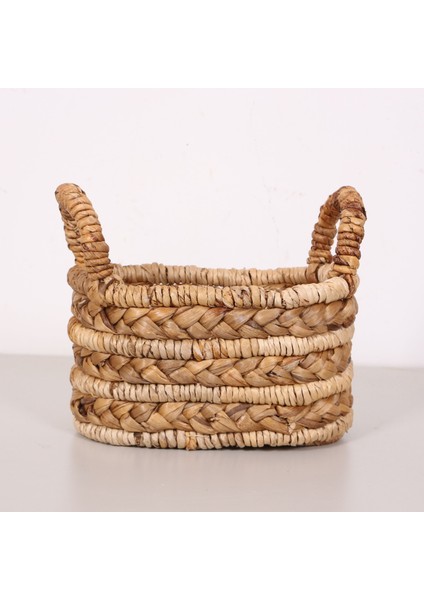 Mylamp Söbe Oval Ekmek-Havlu- Saklama Sepeti 30X21X24 cm