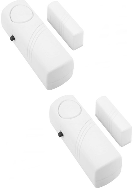 2 Adet Ofis ve Iş Yeri Güvenlik Tedbiri Için Kablosuz Kapı-Pencere Hırsız Alarmı Kaliteli Alarm