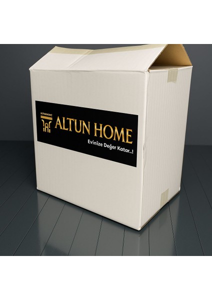 AYAĞI KRİSTAL PAŞABAHÇE CAM SEHPA 2 Lİ GOLD