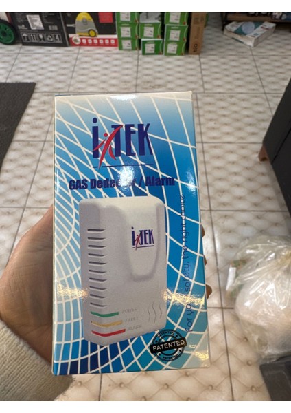 NYS Doğal Gaz Alarm Dedektörü - Sesli ve Işıklı Uyarı, Ev Kullanımı için 220V, Beyaz indirimleri