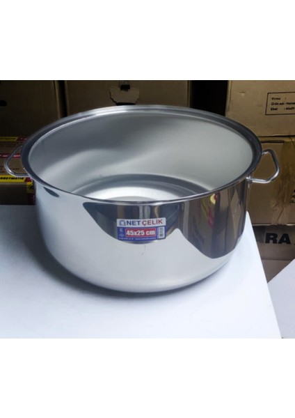 Helvane Tencere Kapaklı 40X25 cm - 31 Litre fiyatları