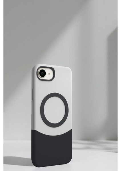 Apple iPhone 16E Velar Magsafe Kapak - Siyah - ASOY5565-4361