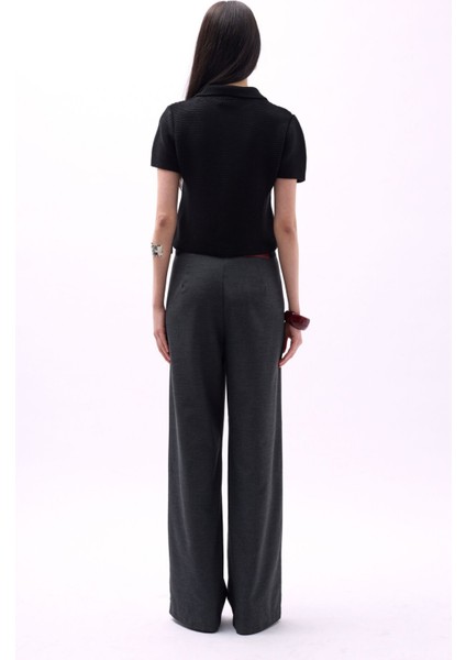 Vogueway Bebe Yaka Düğmeli Bluz fiyatları