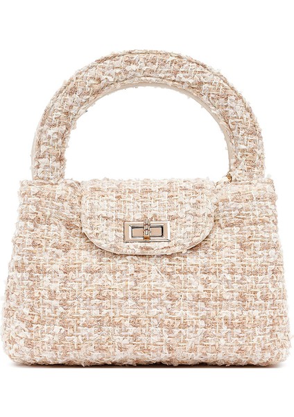 Kadın Krem Uzun Askılı Mini Kol Çantası 25ABD27056F modelleri