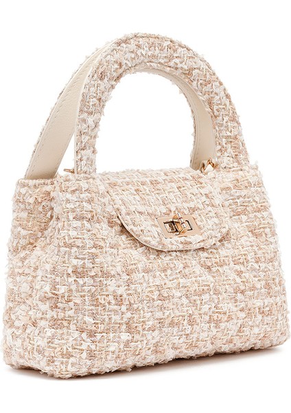 Kadın Krem Uzun Askılı Mini Kol Çantası 25ABD27056F indirimleri