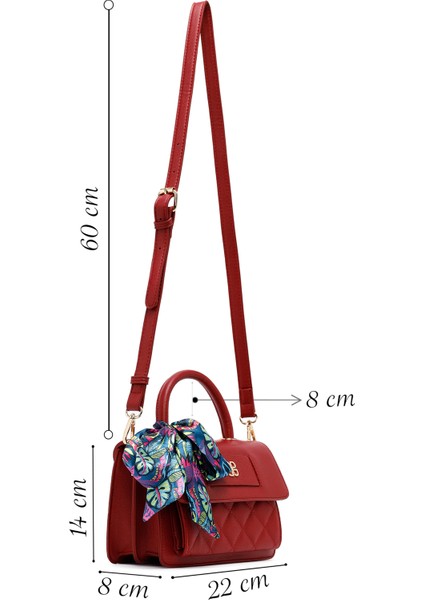 Kadın Bordo Uzun Askılı Kapitone Mini Çapraz Çanta 25ABD2702KP fiyatları