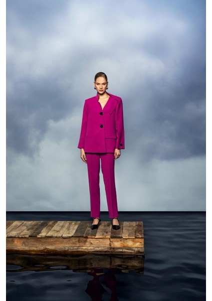 Asimetrik Kapanışlı Blazer 26W50804 modelleri