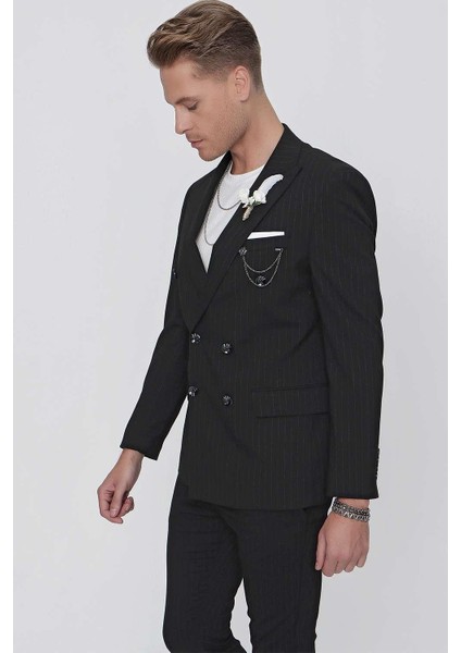 C 622 Slim Fit Siyah Spor Ceket modelleri