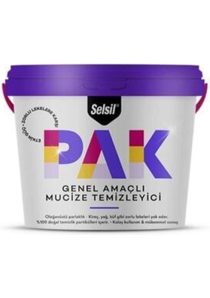 Pak Genel Amaçlı Mucize Temizleyici 5'li 500 gr