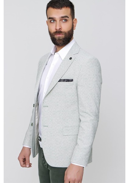 C 613 Slim Fit Nil Yeşili Spor Ceket fiyatları