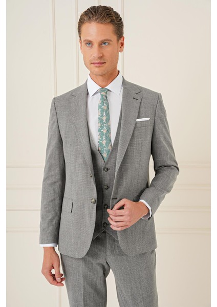 Tk 902 Slim Fit Haki Klasik Takım Elbise fırsatları
