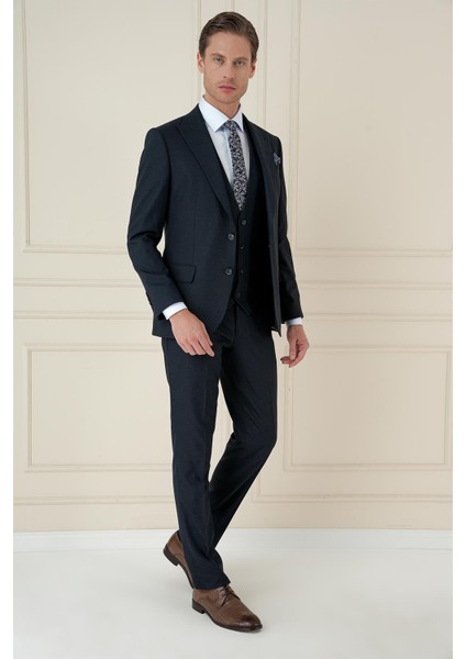 Tk 911 Slim Fit Lacivert Spor Takım Elbise fiyatları
