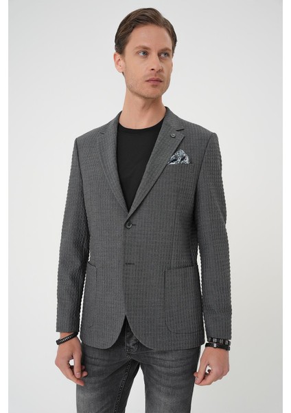 C 695 Slim Fit Antrasit Spor Ceket indirimleri