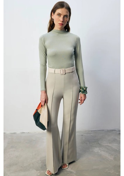 Kadın Çıtçıtlı Dik Yaka Uzun Kollu Basic Body – Rahat Fit, Yeni Sezon, Kadın Body modelleri