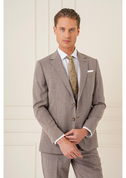 Tk 902 Slim Fit Vizon Klasik Takım Elbise indirimleri