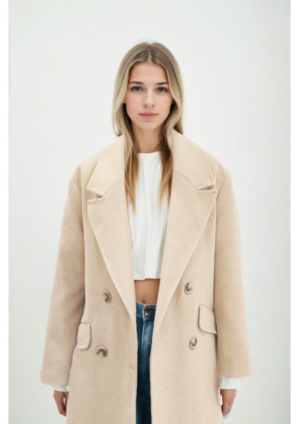 Düşük Omuzlu Uzun Kaban indirimleri