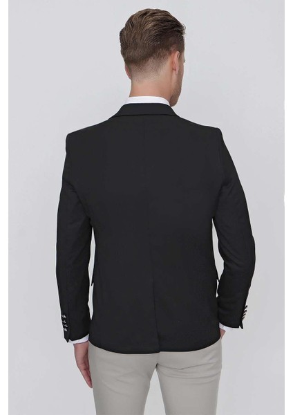 C 621 Slim Fit Siyah Spor Ceket fırsatları