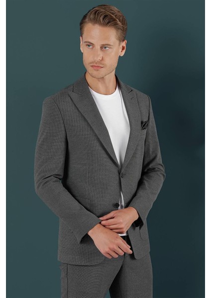 C 659 Slim Fit Antrasit Spor Ceket fırsatları