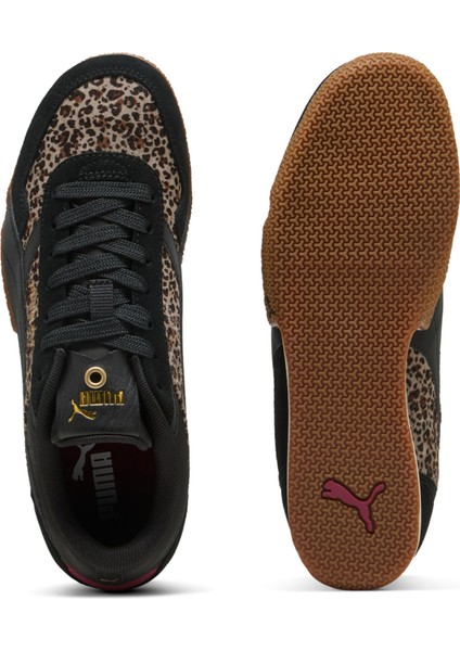 Kadın Bella Donna Leopar Desenli Siyah Sneaker - 40429602 fiyatları
